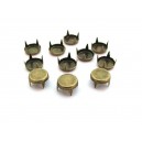 (10 buc.) Capse tinte bronz antic 9mm - CB06