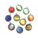 Baza cabochon argintiu antic 23*18mm/14mm