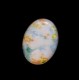 CSP40*30mm-01 - Cabochon sticla print flori 40*30mm