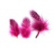 (4 buc.) Pene bibilica fucsia intens 5-8cm