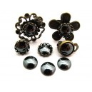Cabochon hematit 10mm