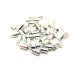 CM47 - (10 bucati) Capat snur argintiu 9*3.5mm