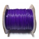 SPOL1mm-20 - (1 metru) Snur poliester cerat violet 1mm