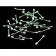 Conector bara bratari argintiu 13*3mm