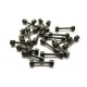 Conector bara bratari bronz inchis 13*3mm