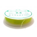Guta elastica galben lamaie 0.6mm - rola 15 metri