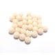 ACR34 - (10 buc.) Margele acril ivory 02 sfere 6mm