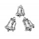 CP289 - Charm clopotei argintiu antic 22*16.5mm