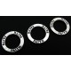 Conector faith inel argintiu antic 23mm