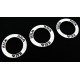Conector wish inel argintiu antic 23mm