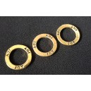 Conector joy inel bronz cu tenta aurie 23mm