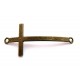 Conector cruce bronz antic 54*24mm