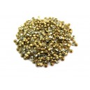 (10 buc.) Strasuri conice cristale galben pal 2.2mm