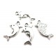 Charm delfin argintiu antic 24*13mm