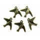 CP370 - Charm pasare bronz antic 22.5*17.5mm