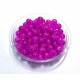 MSCR8mm-33 - (10 buc.) Margele crackle magenta sfere 8mm