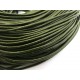 SPN2mm-09 -(1 metru) Snur piele naturala verde olive inchis 2mm