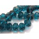 MFR275 - Cristale albastru marin rondele fatetate 14*10mm