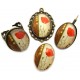 CSP25*18mm-02 - Cabochon sticla print 25*18mm