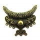 DISPONIBIL 3 SETURI - CP487 - (2 buc.) Pandantiv bronz antic 64*40mm