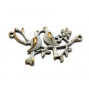 CO238 - Conector pasari cupru si alb 43*23mm