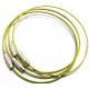 BRS11 - Baza bratara sarma siliconata verde olive 01 19cm