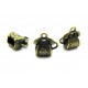 CP495 - Charm telefon bronz antic 14*13.5mm