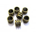 DI207 - Distantier tub bronz antic 10*10mm