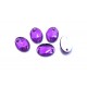 ACC43-03 - Accesoriu de cusut oval violet 10*8mm - STOC LIMITAT