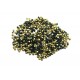 STR1.7-1.8mm - (10 buc.) Strasuri conice cristale verde smarald 1.7-1.8mm