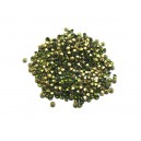 STR2.0-2.1mm - (10 buc.) Strasuri conice cristale olive 2.0-2.1mm