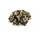 STR2.7-2.8mm - (10 buc.) Strasuri conice cristale mov foarte inchis 2.7-2.8mm 