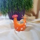 DISPONIBIL 1 BUCATA - Gainusa portocalie 10*8cm